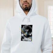 Albert Einstein Dreadlock Rasta Graphic Hoodie