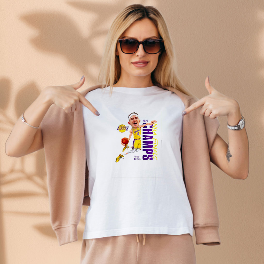Alex Caruso Los Angeles Lakers Champions 2020 Aesthetic Graphic Tees