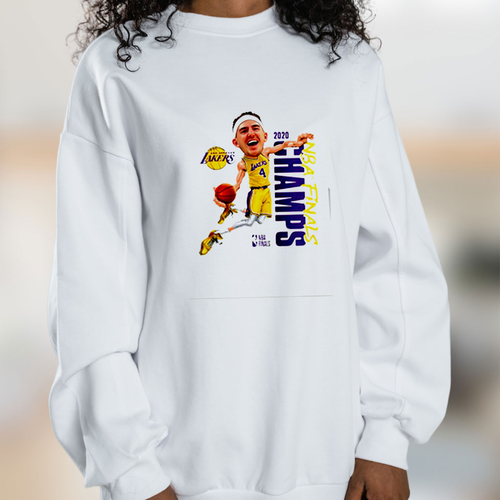 Alex Caruso Los Angeles Lakers Champions 2020 Graphic Sweatshirt
