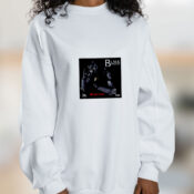 All Eyes On Me Caricature Graphic Sweatshirt