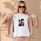 All I C Is Blue Caricature Aesthetic Graphic Tees