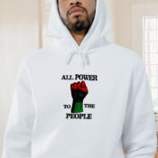 All Power To The People Graphic Hoodie