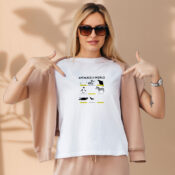 Animals Of The World Aesthetic Graphic Tees