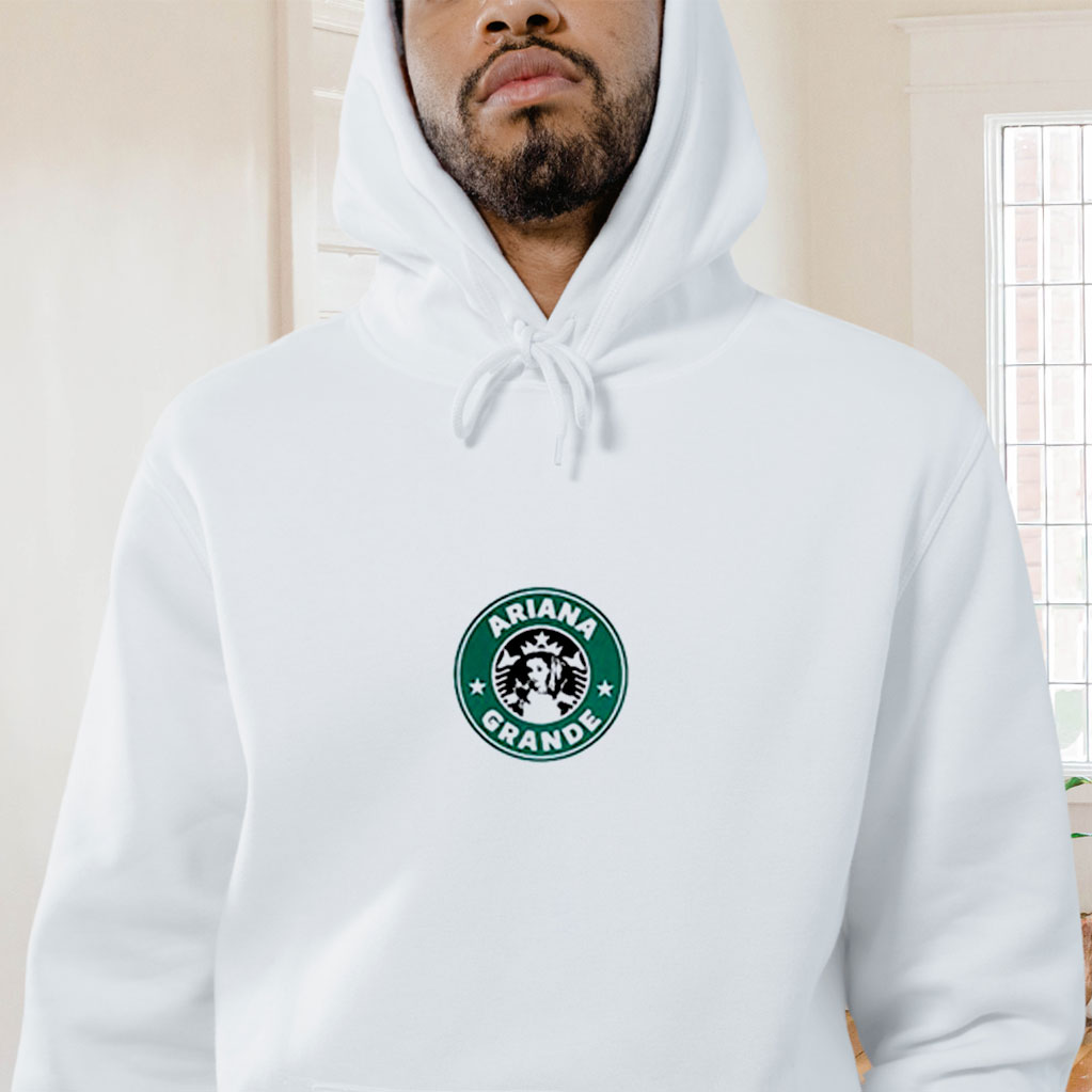 Ariana Grande Starbucks Logo Graphic Hoodie
