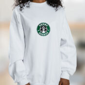 Ariana Grande Starbucks Logo Graphic Sweatshirt