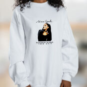Ariana Grande Tour Dangerous Smilley Graphic Sweatshirt