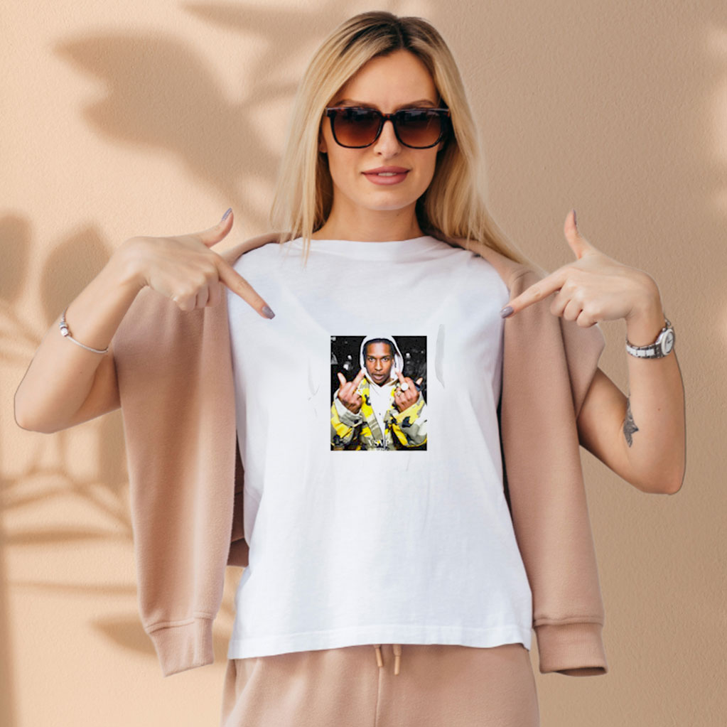 Asap Rocky Vsvp Rapper Aesthetic Graphic Tees