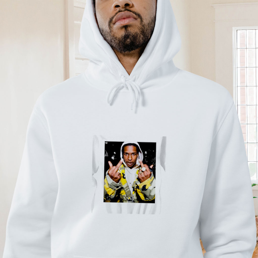 Asap Rocky Vsvp Rapper Graphic Hoodie