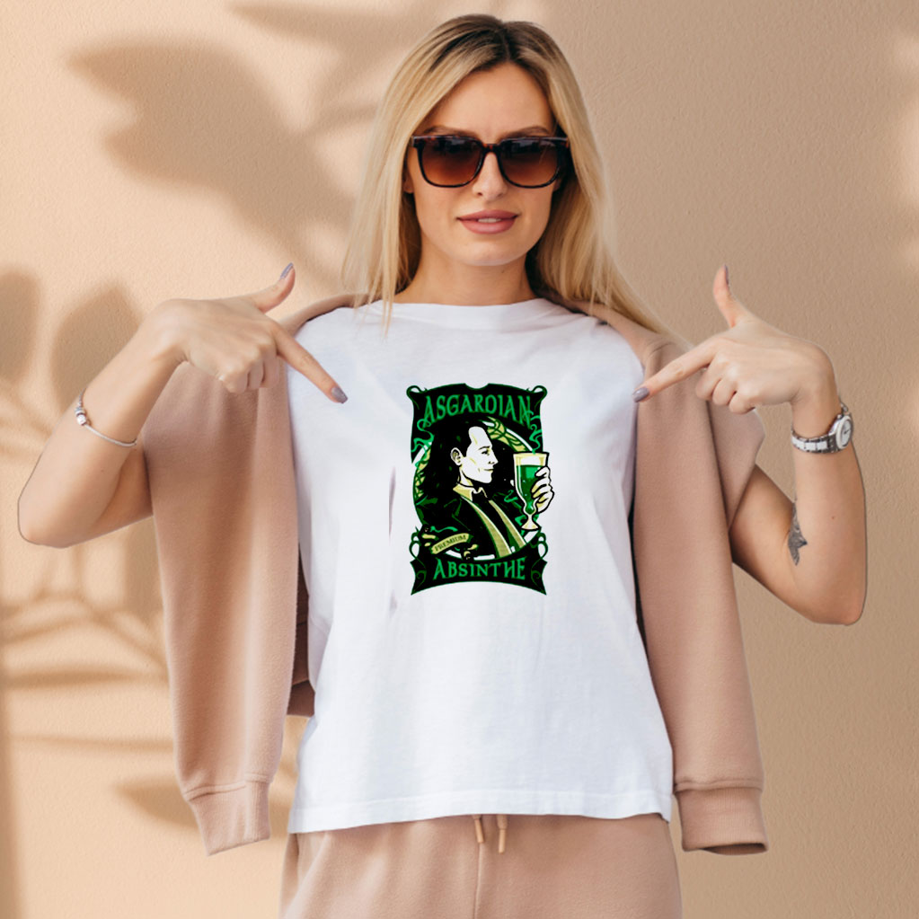 Asgardian Absinthe Thor Aesthetic Graphic Tees