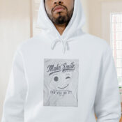 Ask Me To Make You Smile Graphic Hoodie