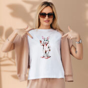Bad Bunny Aesthetic Graphic Tees