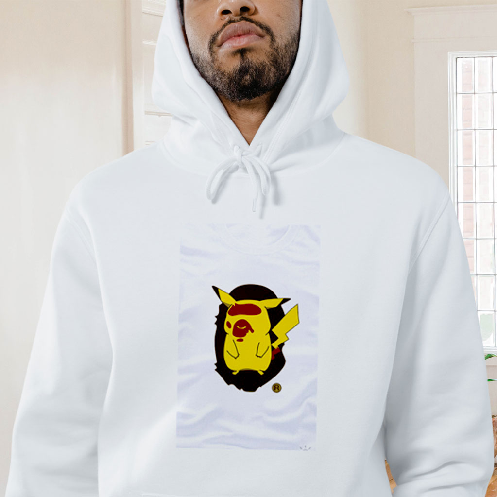 Bape X Pokemon A Bathing Ape Graphic Hoodie