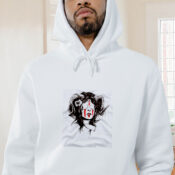 Baphomet Girl Horns Satan Satanic Goth Gothic Cyber Punk Cyberpunk Graphic Hoodie