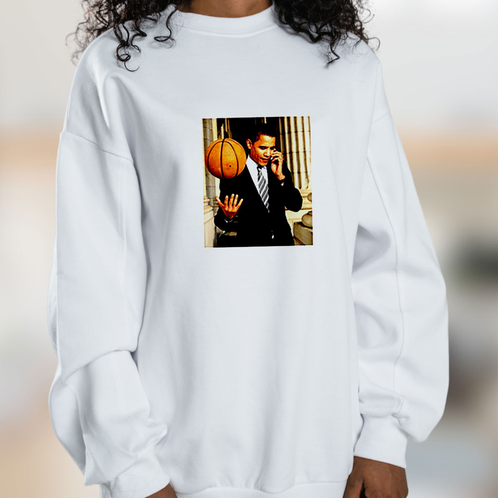 Barack Obama Sport Poster Graphic Sweatshirt
