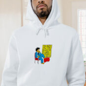 Bartsquiat Simpson Graphic Hoodie