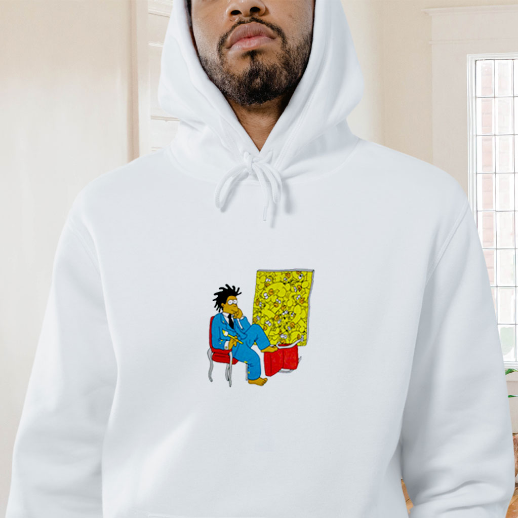 Bartsquiat Simpson Graphic Hoodie