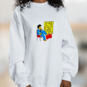 Bartsquiat Simpson Graphic Sweatshirt