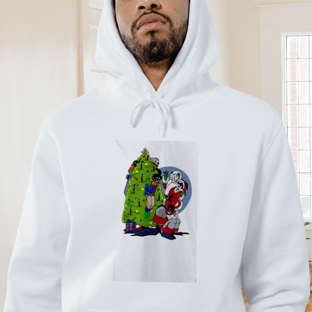 Batman Joker Harley Quinn Robin Batgirl Graphic Hoodie
