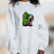 Batman Joker Harley Quinn Robin Batgirl Graphic Sweatshirt