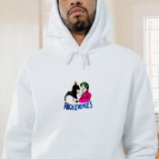Batman The Joker Arch Enemies Graphic Hoodie