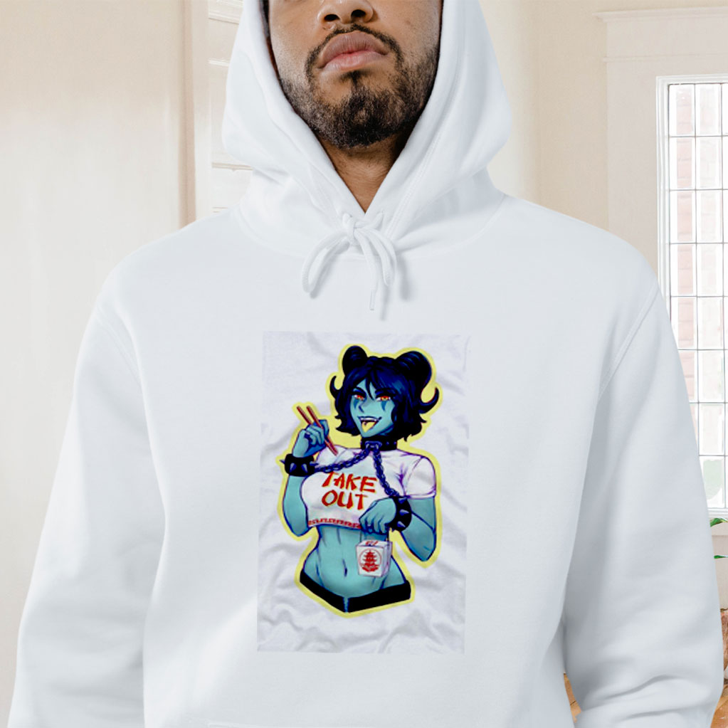 Bdsm Hot Sexy Naughty Demon Devil Girl Female Satanism Pinup Pin Up Graphic Hoodie