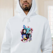 Be Wise Be Brave Be Tricky Graphic Hoodie