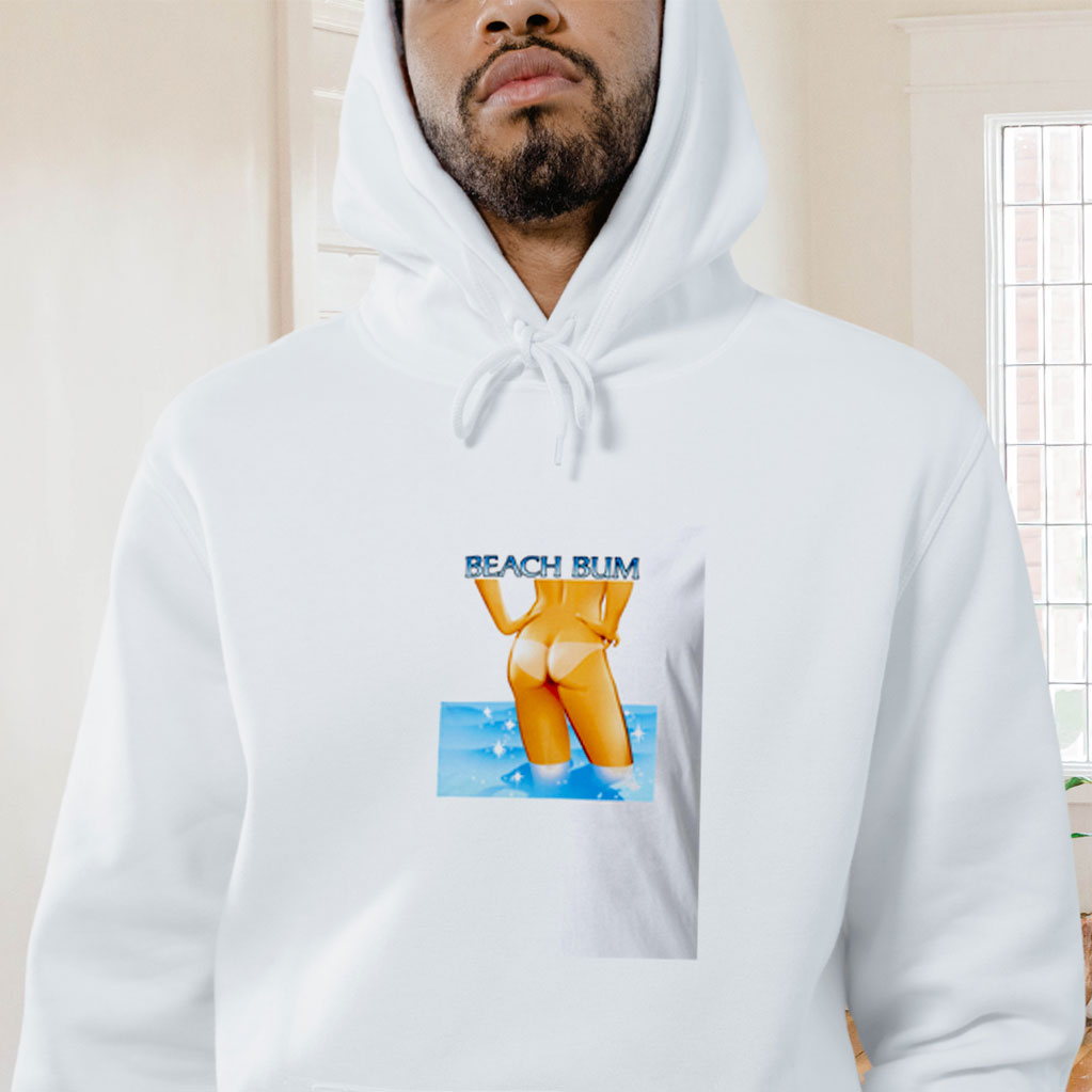 Beach Bum Ass Graphic Hoodie
