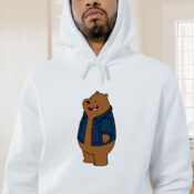 Bear Style Cool Graphic Hoodie