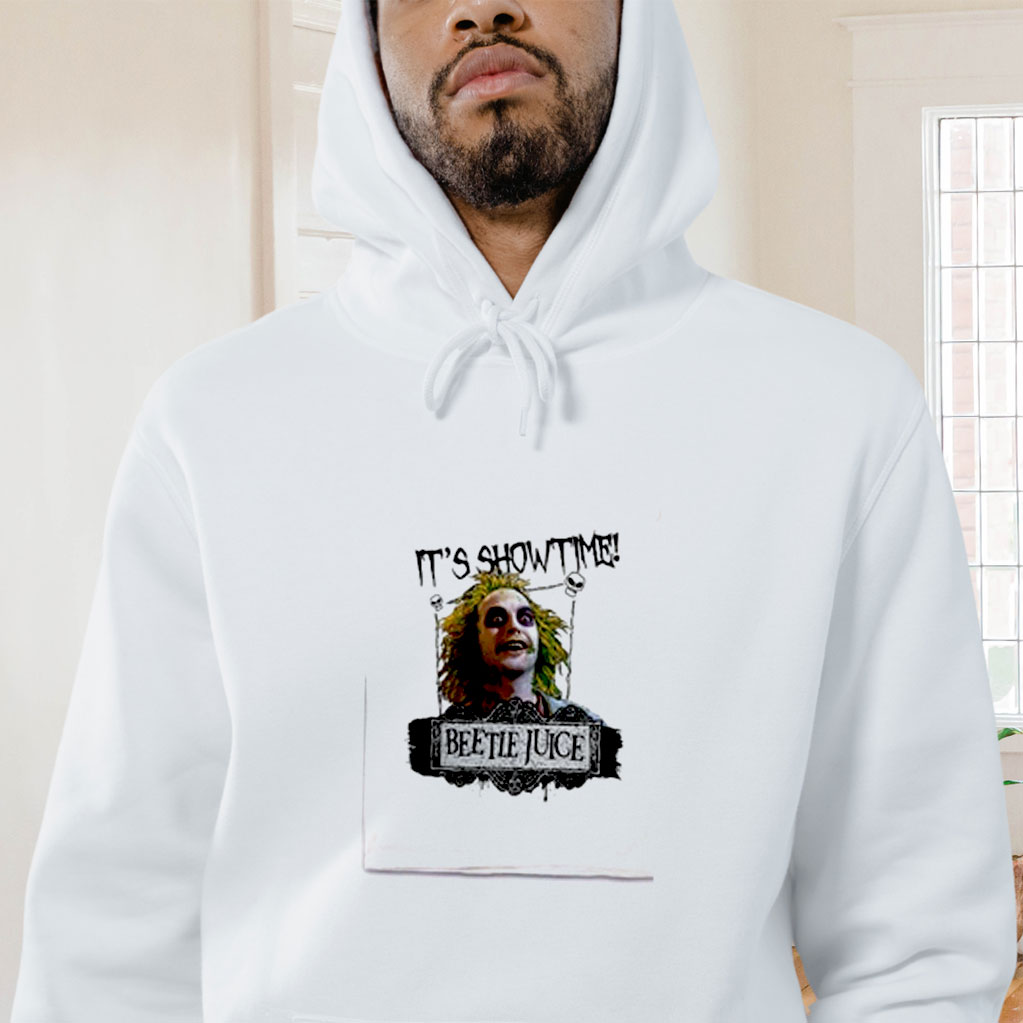 Beetlejuice 80s Showtime Cult Film Movie Graphic Hoodie