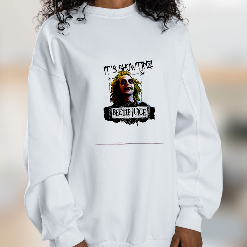 Beetlejuice 80s Showtime Cult Film Movie Graphic Sweatshirt