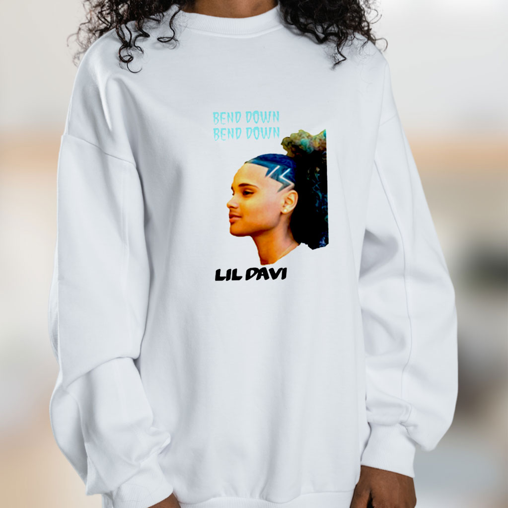 Bend Down Cartoon Graphic Sweatshirt