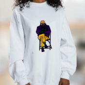 Bernie Mittens Mardi Gras 2021 Graphic Sweatshirt
