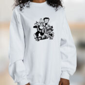 Betty Boop And Friends Graphic Sweatshirt