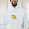 Betty Boop And Winnie Pooh Love Honey Graphic Hoodie