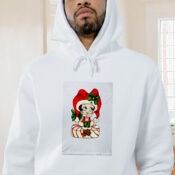 Betty Boop Cute Action Christmas Graphic Hoodie