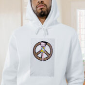 Betty Boop Flowers Graphic Hoodie