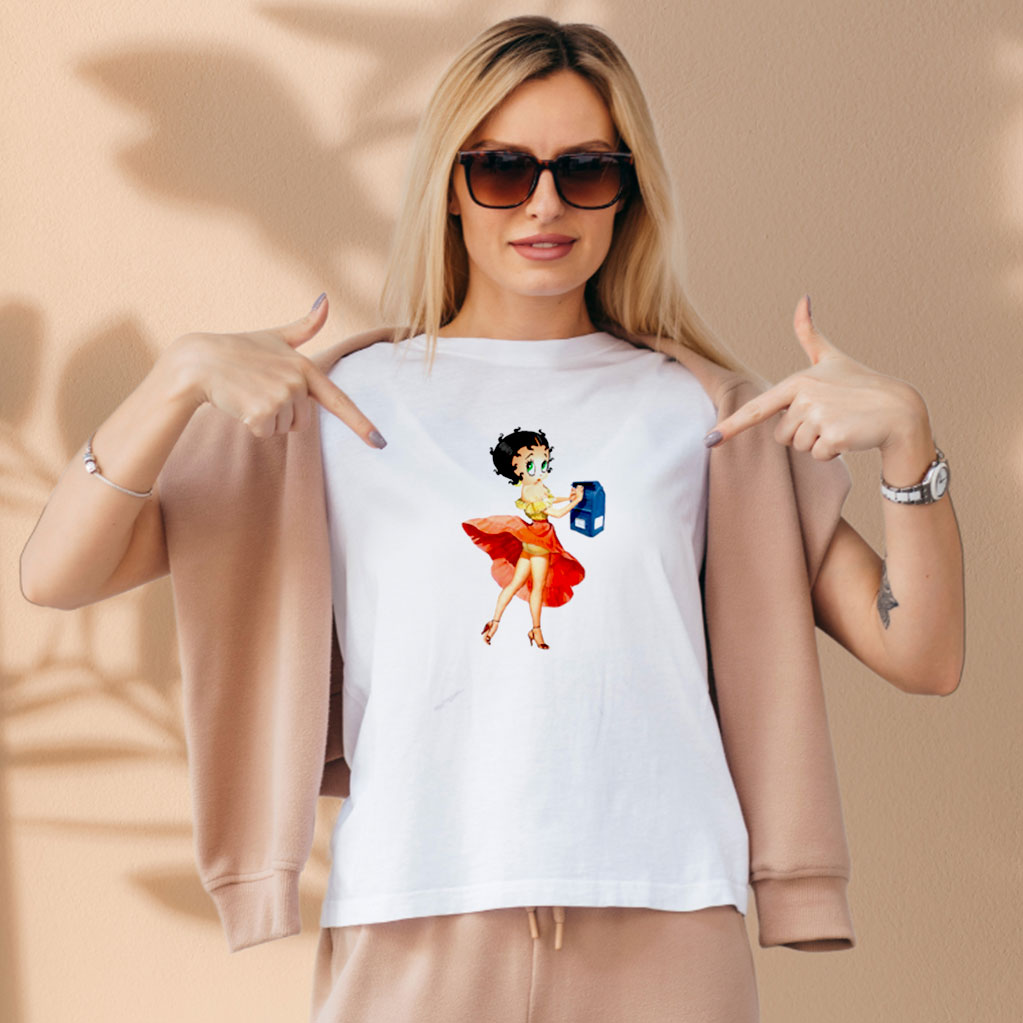 Betty Boop Retro Aesthetic Graphic Tees