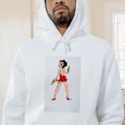 Betty Boop Shoot Graphic Hoodie