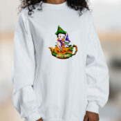 Betty Boop Trick Or Treat Graphic Sweatshirt
