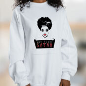Bianca Rupauk Not Today Satan Graphic Sweatshirt
