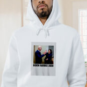 Biden Harris High Five 2020 Kamala Joe Graphic Hoodie