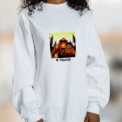 Bigfootyeti Sasquatchisquatch Graphic Sweatshirt