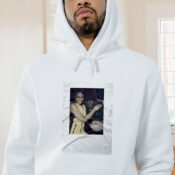 Biggie And Lil Kim Hug Love Graphic Hoodie