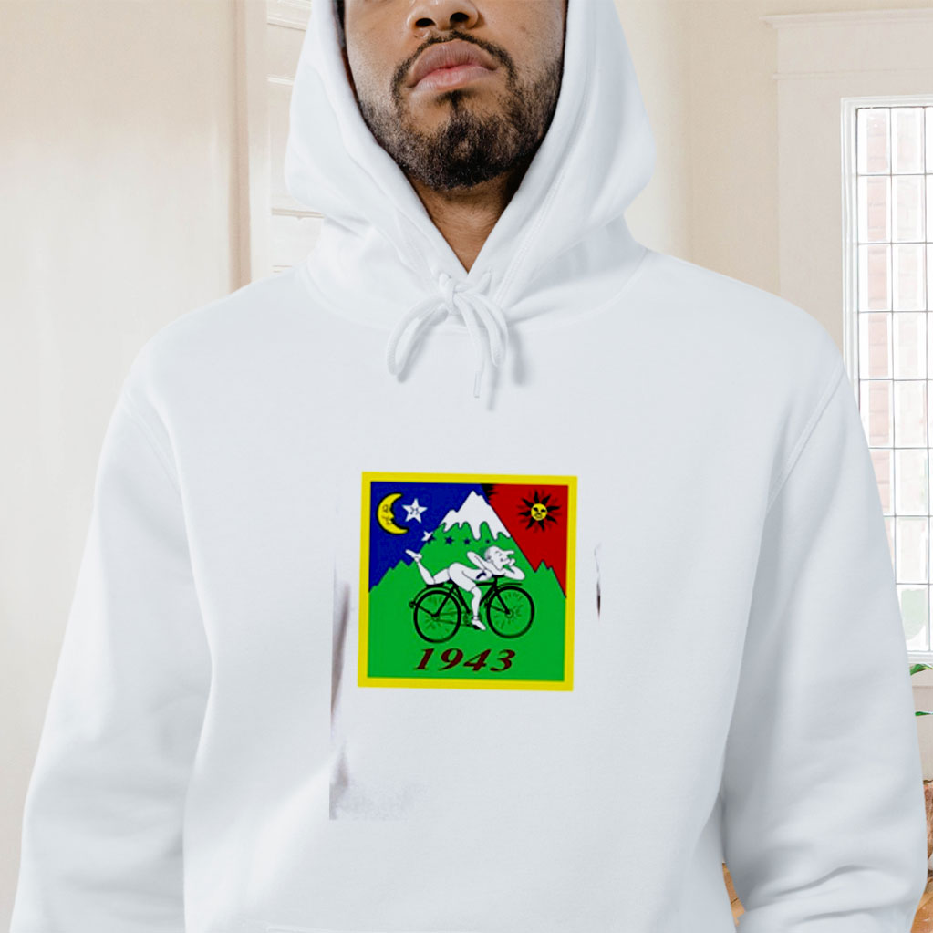 Bike Trip 1943 Lsd Acid Bicycle Day Graphic Hoodie