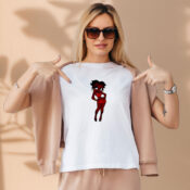 Black Betty Boop Aesthetic Graphic Tees