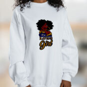 Black Girl Baltimore Ravens Graphic Sweatshirt