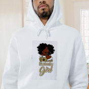 Black Girl Oklahoma Saints Graphic Hoodie