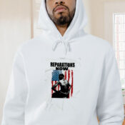Black History Reparations Now Graphic Hoodie