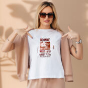 Blondie Whiskey Go Go Aesthetic Graphic Tees