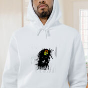 Bob Marley Sketch Graphic Hoodie